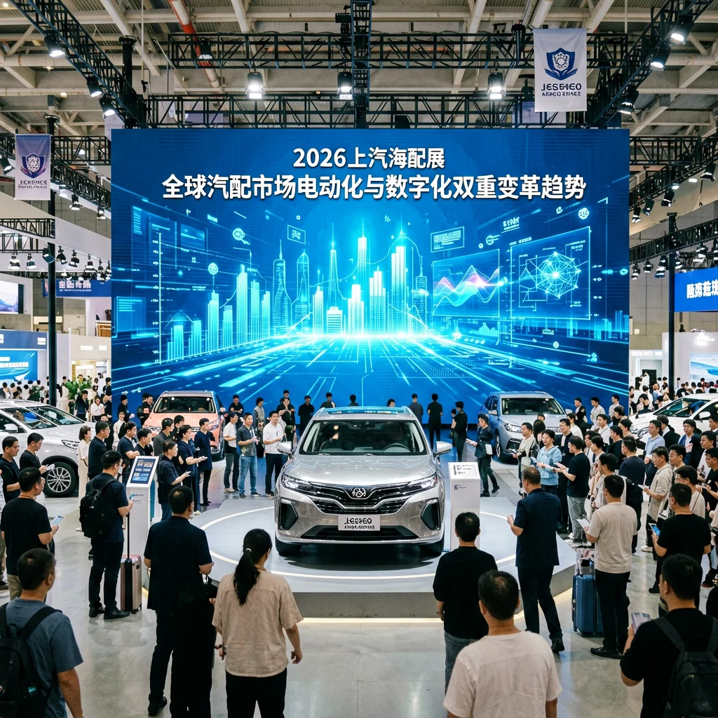 2026上海汽配展闭幕:数据揭示全球汽配市场电动化与数字化双重变革趋势